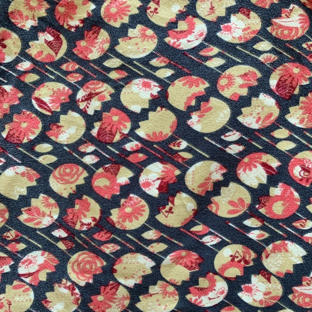 Lularoe TC legging Spring Easter Egg Flower print